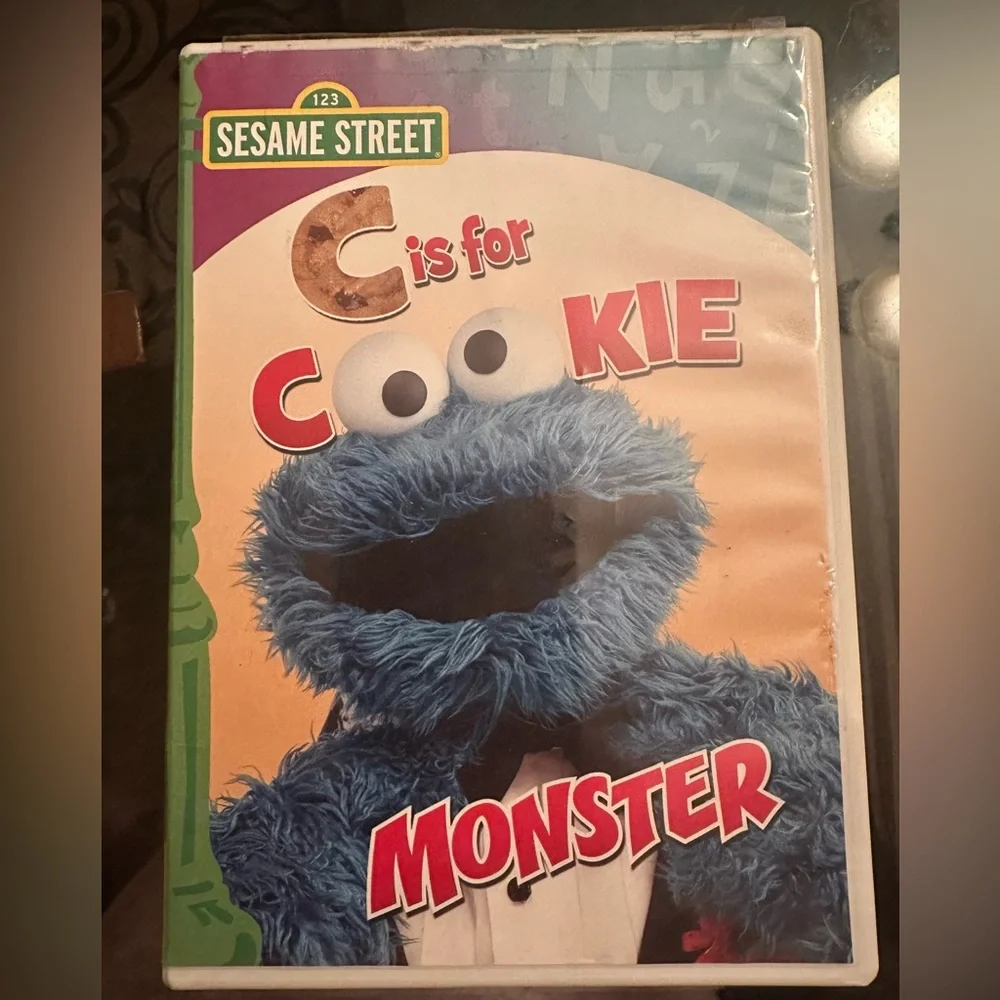 Sesame Street Cookie Monster DVD-C is for Cookie Monster